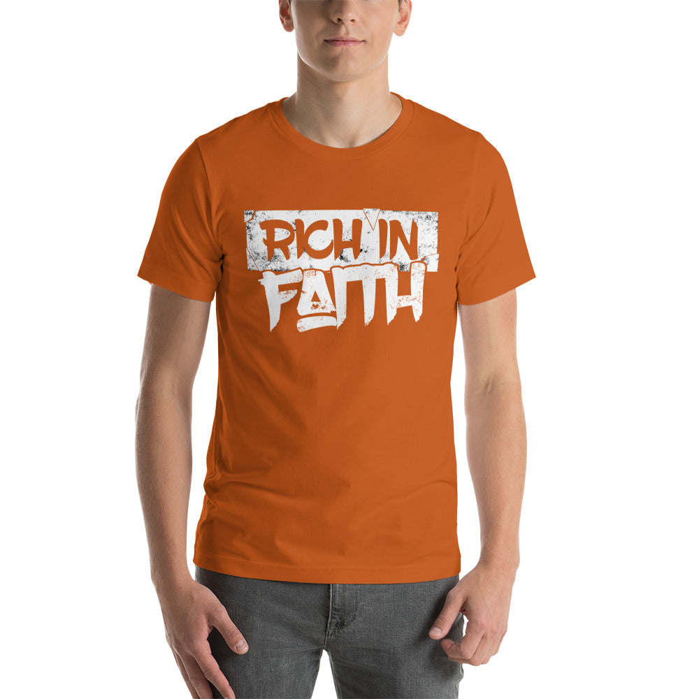 Rich in Faith Short Sleeve Tee